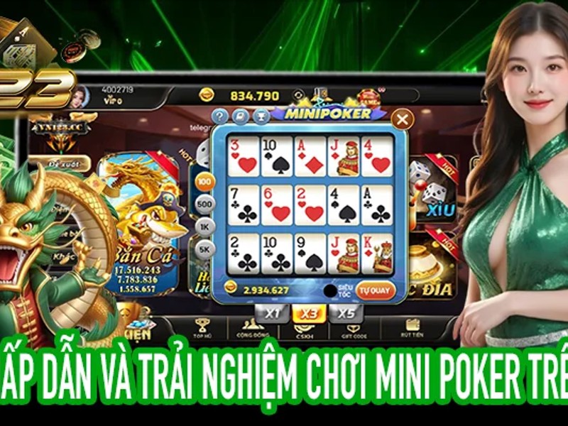 Bàn chơi Baccarat tại lu88