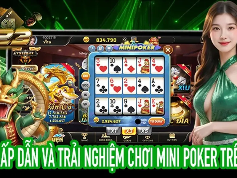 Bàn chơi Baccarat tại lu88