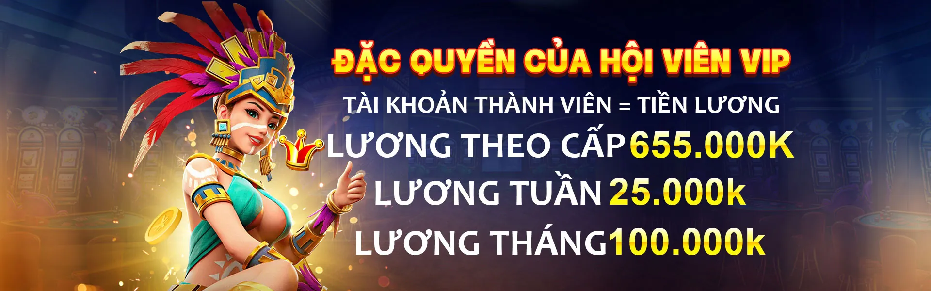Hình ảnh chương trình VIP độc quyền lu88